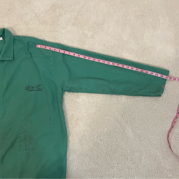 Vintage Work Jacket F&M MAFCO Men’s XL Green Welder Coat - Picture 13 of 17